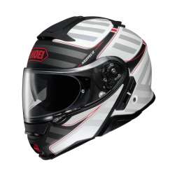 SHOEI Casque Modulable Neotec 2 Splicer TC-6 blanc mat-noir-rouge