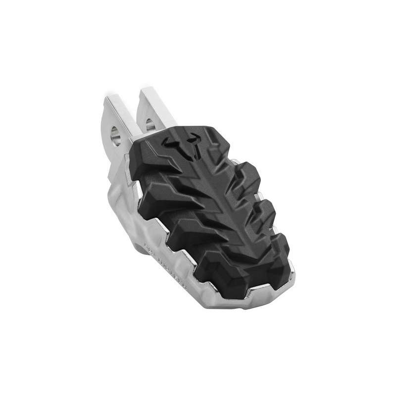SW-MOTECH Kit Repose-pieds EVO argent