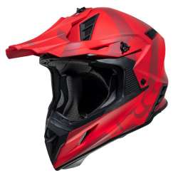 Casque Motocross iXS189 2.0 rouge mat