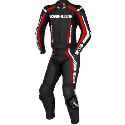 IXS Combinaison Sport LD RS-800 1.0 2 pièces noir-rouge-blanc