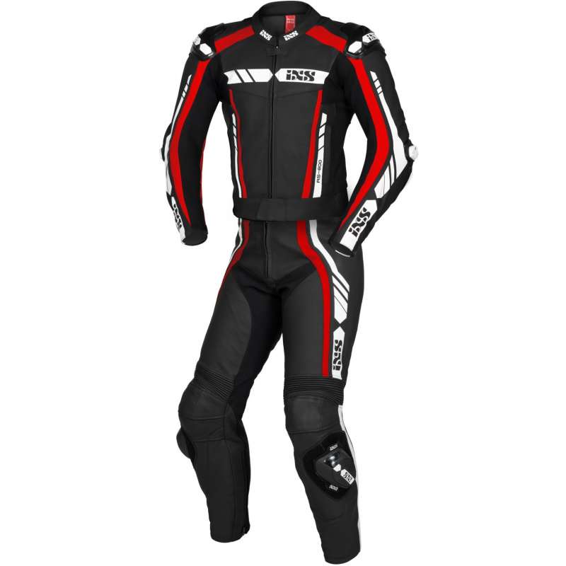 IXS Combinaison Sport LD RS-800 1.0 2 pièces noir-rouge-blanc