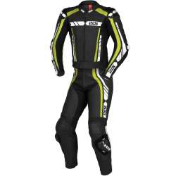 IXS Combinaison Sport LD RS-800 1.0 2 pièces noir-jaune-blanc