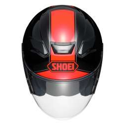 SHOEI Jethelm J-Cruise II Adagio TC-1 schwarz-rot-silber