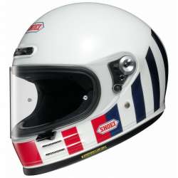 Shoei Casque intégral Glamster Resurrection - blanc-noir-rouge