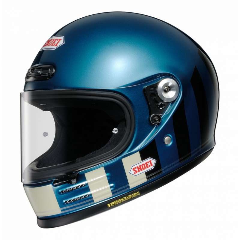 Shoei Casque intégral Glamster Resurrection - bleu-noir-blanc