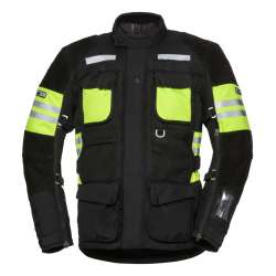 IXS Tour LT Veste Montevideo-ST noir-jaune fluo