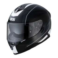 IXS Casque Intégral 1100 2.0 noir mat-gris-blanc