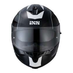 IXS Integralhelm 1100 2.0 schwarz matt-grau-weiss