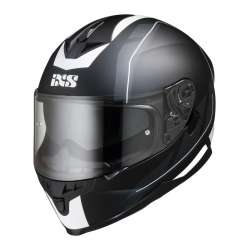 IXS Casque Intégral 1100 2.0 noir mat-blanc