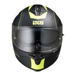 IXS Casque Intégral 1100 2.0 noir mat-jaune