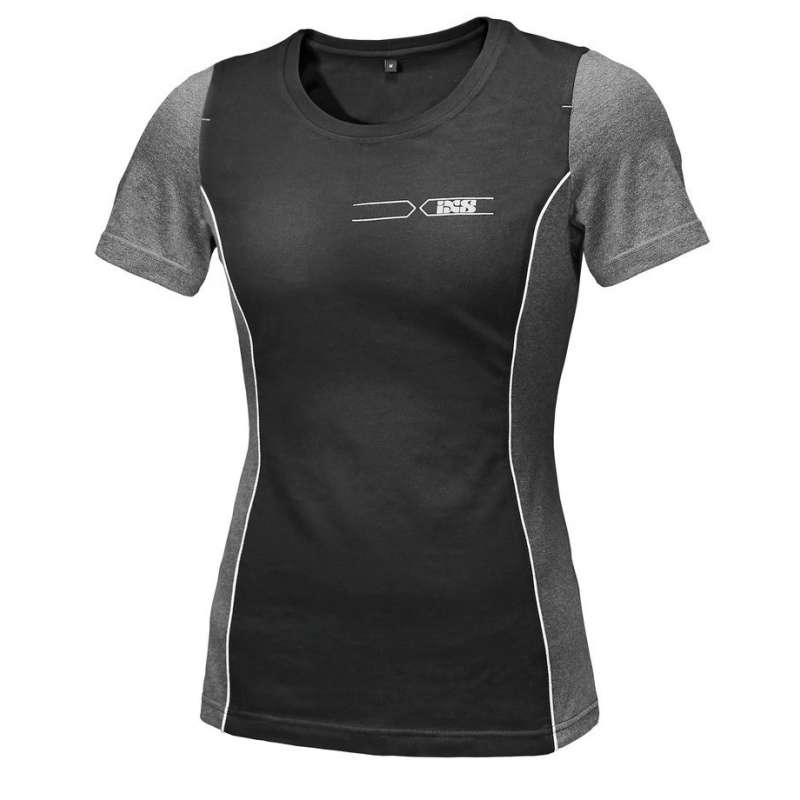 Shirt dames iXS Team gris-noir