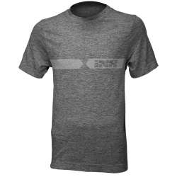 IXS Shirt fonction Melange gris clair-gris foncé