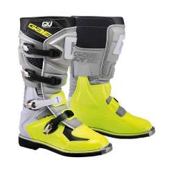 Bottes Gaerne Gx-J Enfants - Gris, Jaune Fluo