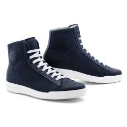 Sneaker Stylmartin Grid - Waxed Cotton Bleu Fonce