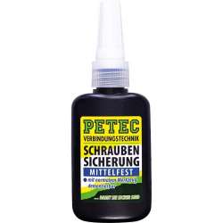 PETEC SCHRAUBENSICHERUNG MITTELFEST BLAU