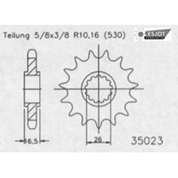 RITZEL 530 (50-35023-14 / JTF333.14)