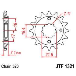 RITZEL 520 (20320-13 / JTF1321.13)