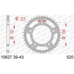 COURONNE ACIER 520 (10627-39 / JTR1303.39)