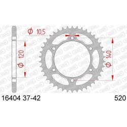 COURONNE ACIER 520 (16404-37 / JTR1490.37)