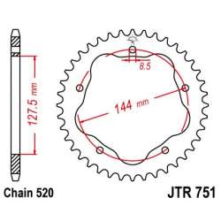 COURONNE ACIER 525