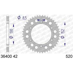 ZAHNKRANZ ALU 520 (36400N-46 / JTR706.46)