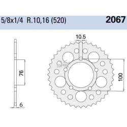 COURONNE ALU 520 2067