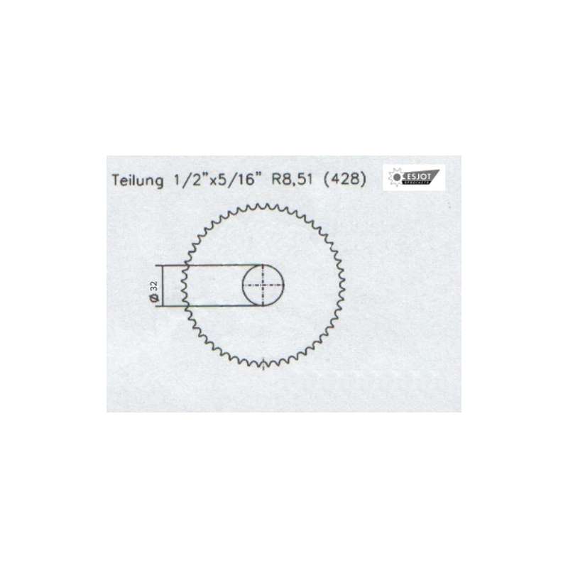 ZAHNKRANZ STAHL ROHLING 428
