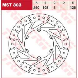 TRW BREMSSCHEIBE OFFROAD