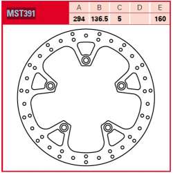 TRW BREMSSCHEIBE