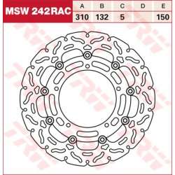 TRW DISQUE DE FREIN RAC