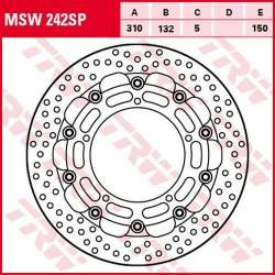 TRW DISQUE DE FREIN SP