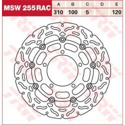 TRW DISQUE DE FREIN RAC