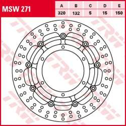 TRW BREMSSCHEIBE