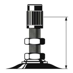 14" CHAMBRE À AIR AIRSTOP RF. VALVE TR4