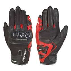 IXON RS RISE AIR Gants Été Noir-Rouge