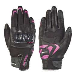 IXON RS RISE AIR LADY Gants Été Noir-Fushia