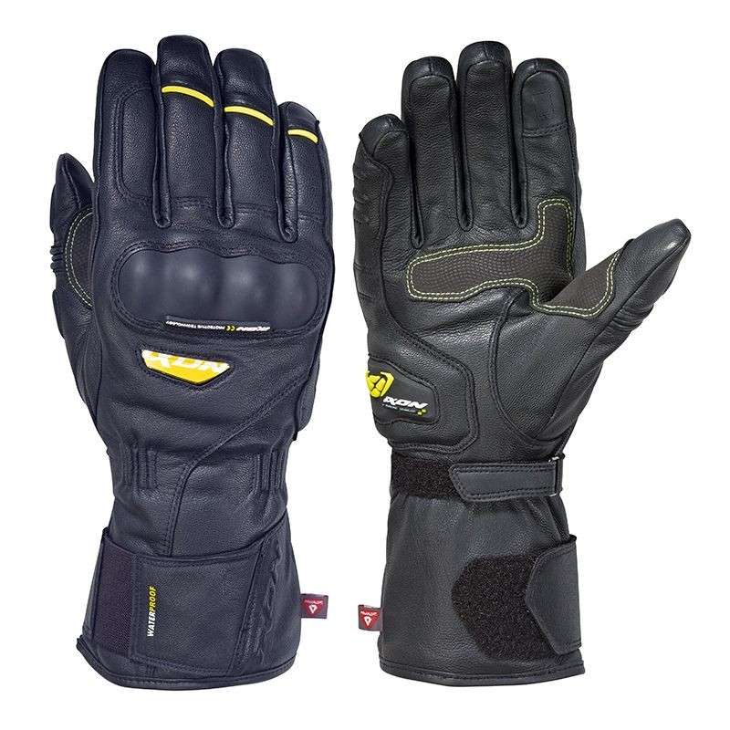IXON PRO CONTINENTAL Winterhandschuh Schwarz-Neongelb