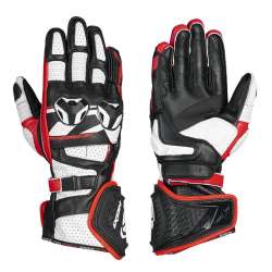 IXON RS ALPHA Gants Été Noir-Blanc-Rouge
