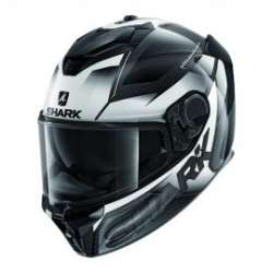 Casque intégral Shark SPARTAN GT CARBON SHESTTER - carbone blanc