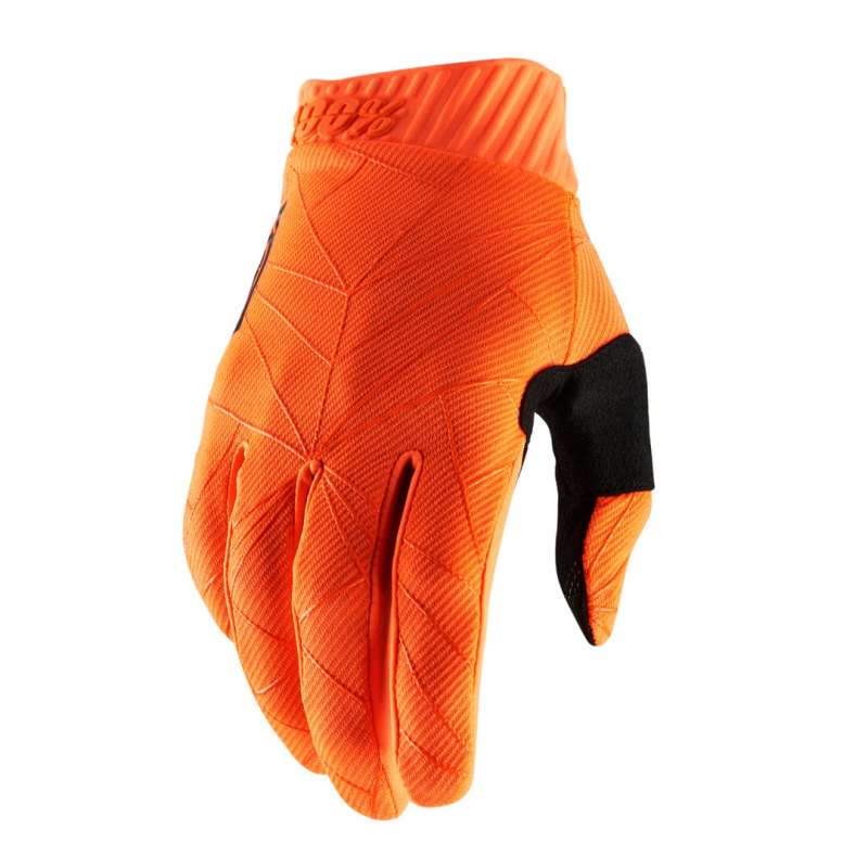 100% Handschuhe Ridefit fluo orange-schwarz