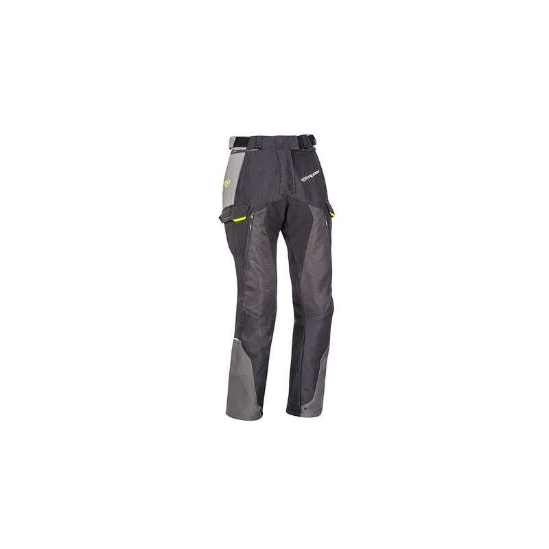 IXON BALDER LADY Pantalon Noir-Gris-Jaune fluo