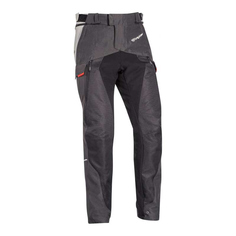 IXON BALDER LADY Pantalon Noir-Gris-Rouge