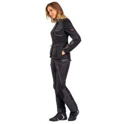 IXON EDDAS LADY Pantalon Noir-Anthracite