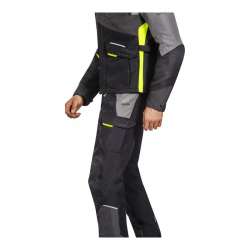 IXON BALDER Pantalon Noir-Gris-Jaune Vif