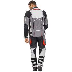 IXON RAGNAR Pantalon Noir-Gris-Rouge