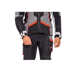IXON RAGNAR Pantalon Noir-Gris-Rouge
