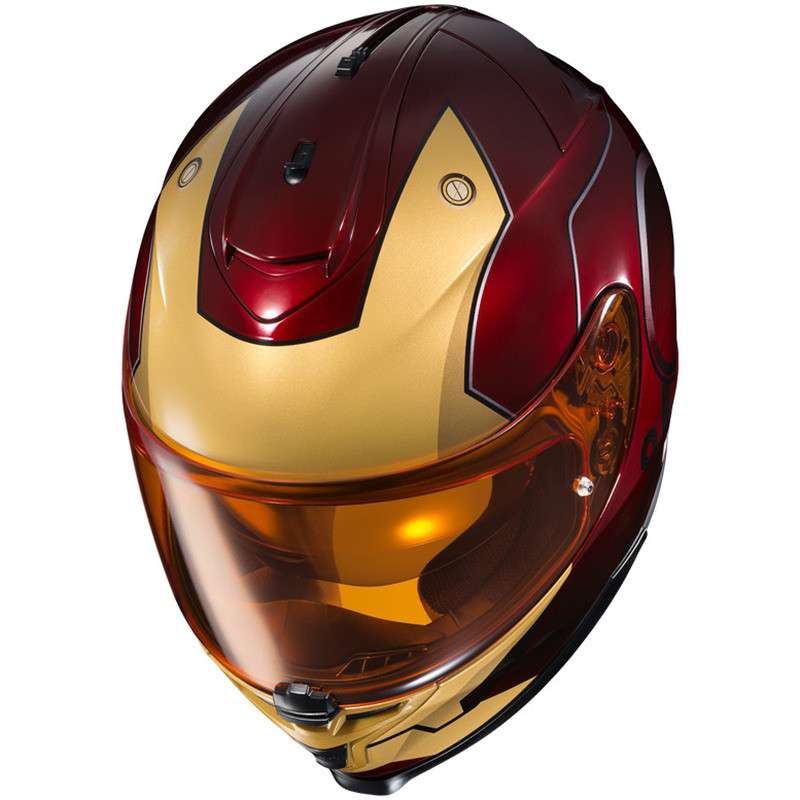 HJC SHIELD HJ-20M AMBER IRONMAN