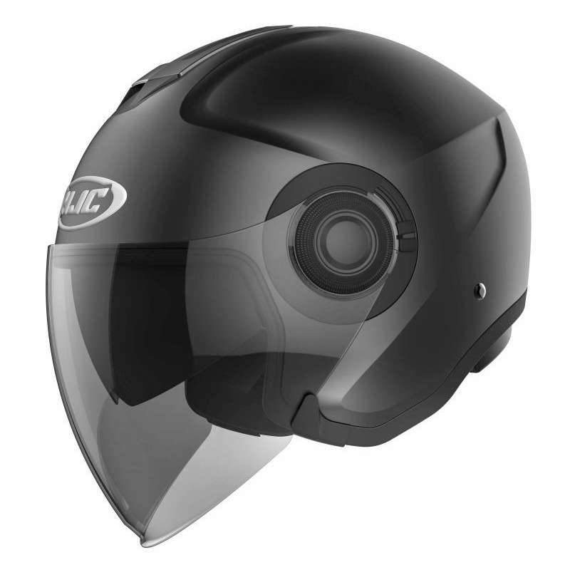 Casque Jet HJC i40 SEMI FLAT BLACK