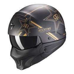 modularer Helm Scorpion EXO-COMBAT EVO ROCKSTAR Rockstar Gold