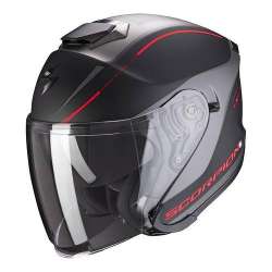 Casque jet Scorpion EXO-S1 SHADOW Matt Black-Red